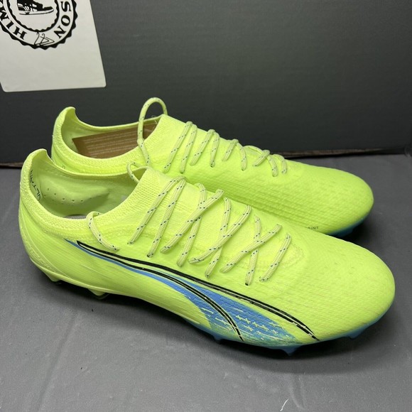 Puma Ultra Ultimate Firm Ground 106898-01 Soccer Cleats Yellow Women Sz 11.5 NEW - Picture 4 of 16